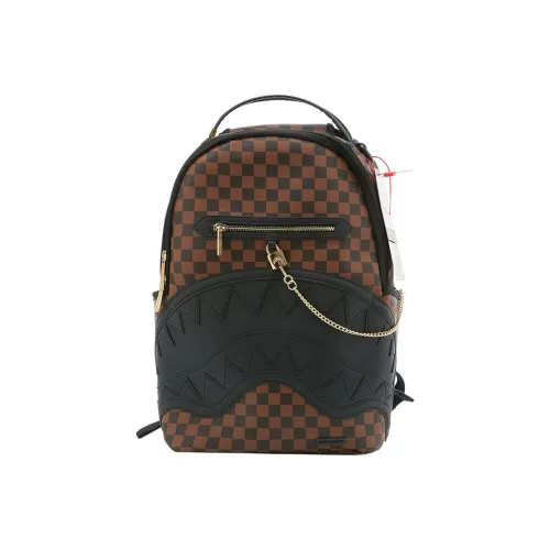 SPRAYGROUND Рюкзак из ПВХ большой унисекс коричневый