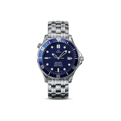 OMEGA Автоматический Механический Часы Мужские Seahorse Collection 41 мм Синий