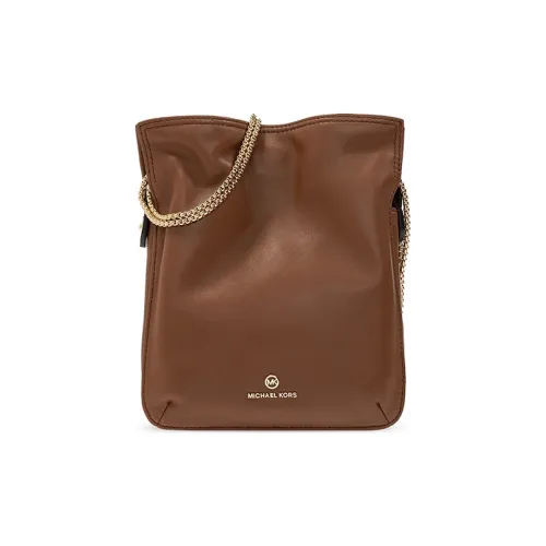 MICHAEL KORS MICHAEL KORS Handbag Collection Tati Кожа Сумка через плечо Средний Женский Коричневый