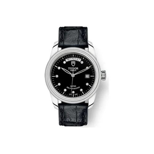 TUDOR Jun Jue Series Автоматический Механический Механизм Мужские Часы Часы 39 мм Черный Циферблат