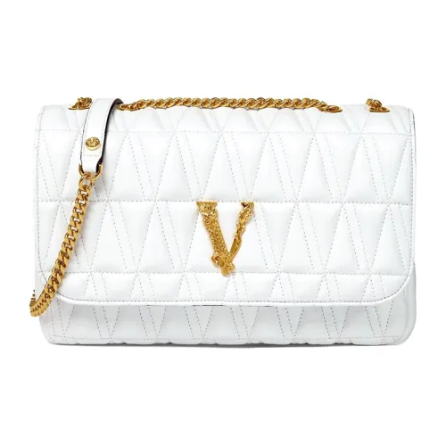 FANSIZHE Virtus Кожа Сумка с цепочкой Сумка через плечо Женская Белая