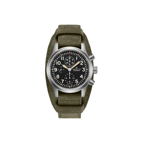 HAMILTON Автоматический Механический Механизм Мужские Часы 44 мм Черный