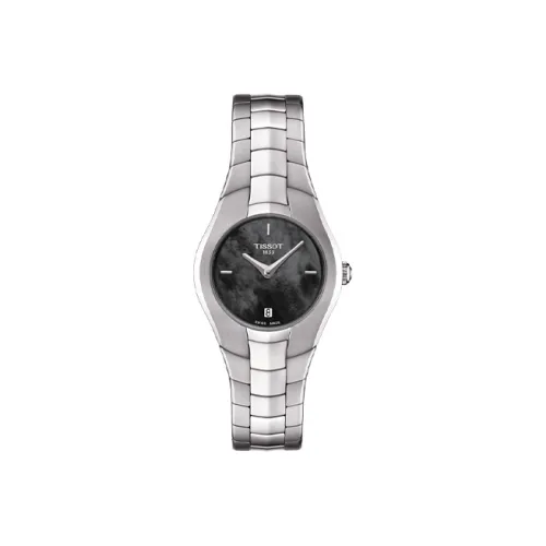Tissot Quartz Movement Женские часы 25,9 мм Черный