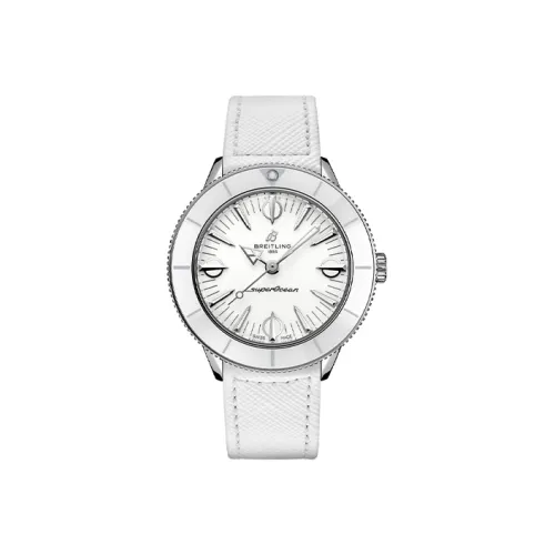 Breitling Super Ocean Culture Collection Автоматический Механический Механизм Унисекс Часы 38 мм Белый Циферблат