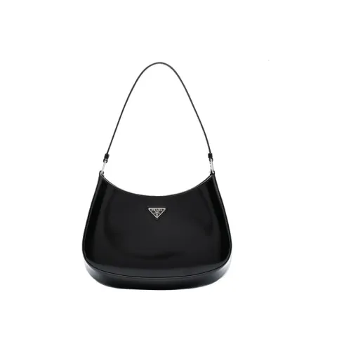 PRADA Сумка через плечо из телячьей кожи женская черная