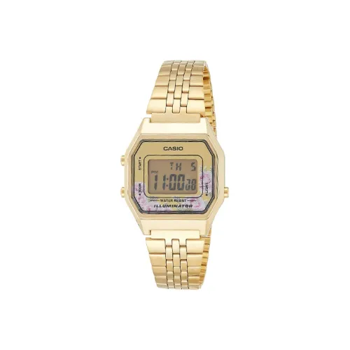 CASIO YOUTH Collection Металл Small Block Кварцевый механизм Нержавеющая сталь Ремешок Часы Женские