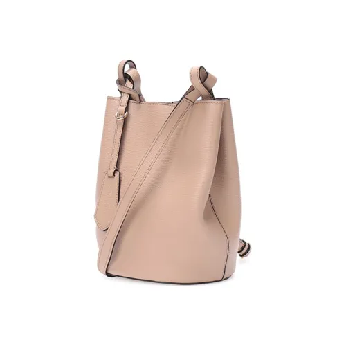 Burberry Кожа Ведрообразная Сумка Сумка через плечо Сумка Обычная Женская CAMEL