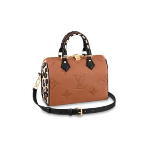 LOUIS VUITTON Speedy Коровья кожа Подушка Сумка Сумка через плечо Сумка через плечо Женская Конфетная Карамельная