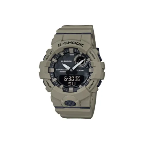 CASIO G SHOCK Collection Кварцевый механизм Смольный ремешок Часы Мужские Черный циферблат