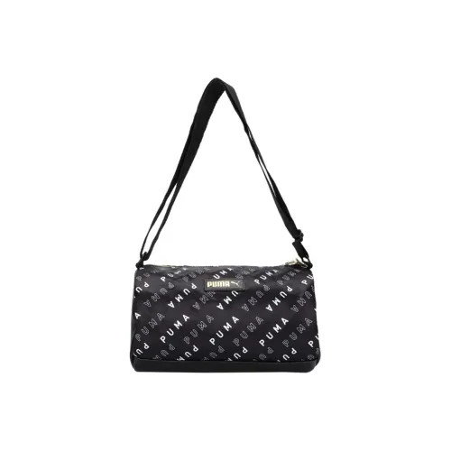PUMA Кожа EPI Портативные Сумки через плечо Сумка на плечо Унисекс Черный