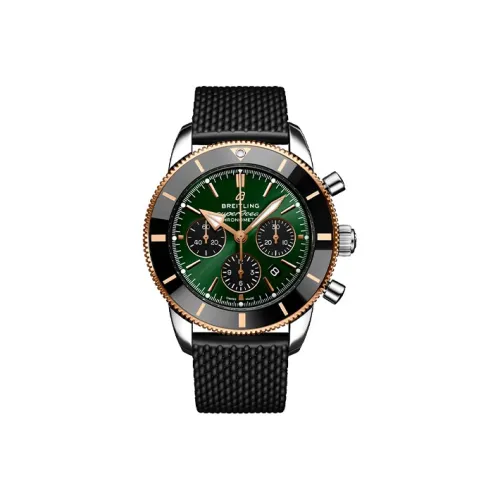 BREITLING Автоматический Механический Часы Мужские Super Ocean Culture Collection 44 мм Зеленые