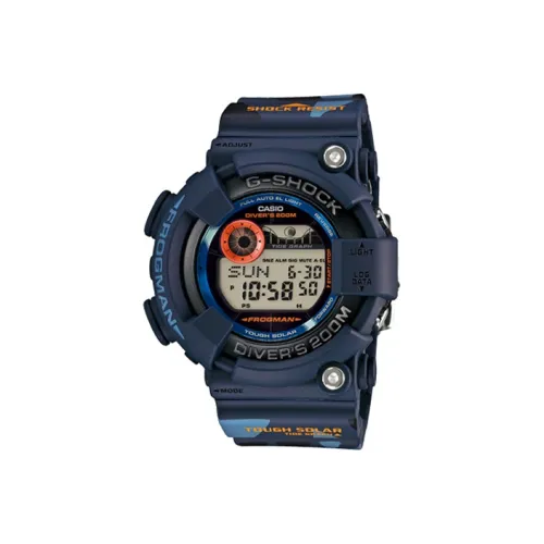 CASIO G Shock Камуфляжная тема Коллекция Кварцевый механизм Смольный ремешок Часы Мужские Циферблат серый