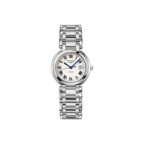LONGINES Механические часы Movement Женская коллекция Heart Moon, 30 мм, белые