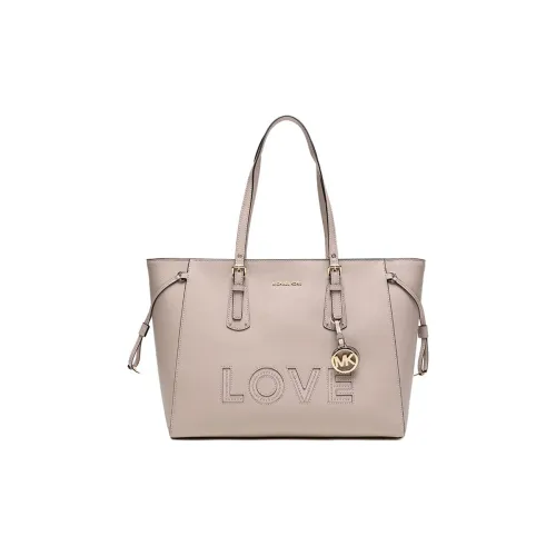 MICHAEL KORS MICHAEL KORS Handbag Collection Voyager Коровья кожа Сумка Сумка через плечо Женская Светло-розовая