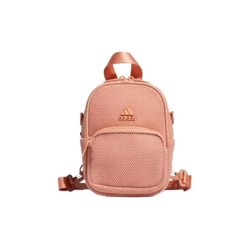 Adidas Полиэстер Рюкзак Мини Унисекс Розовый