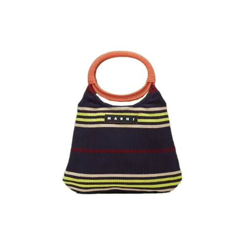 MARNI Cotton Сумка Женская Синяя Бежевая Желтая