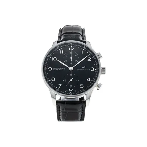IWC Автоматический Механический Movement Унисекс Portugal Series Часы 40,9 мм Черные