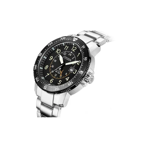 CITIZEN Светильник Кварцевый механизм Мужские часы Ecology Drive Collection 43,5 мм Черный