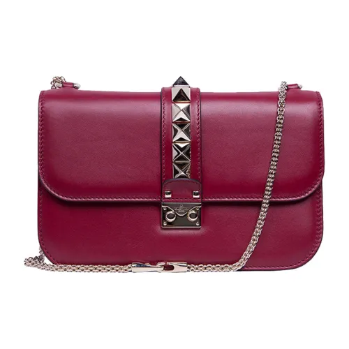 Valentino Сумка через плечо из коровьей кожи стандартная женская красная