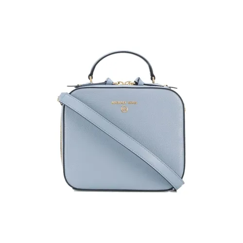 MICHAEL KORS MICHAEL KORS Handbag Collection Jet Set Коровья кожа Через плечо Сумка Средний Женский Светло-синий