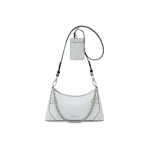 CHARLES KEITH Сумка через плечо из микрофибры сумка на плечо женская белая черная