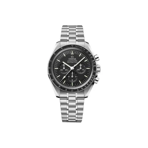 OMEGA Механизм с ручным заводом Мужской Super Tyrant Series Professional Moon Watch Часы 42 мм Черные