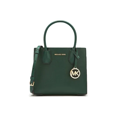 MICHAEL KORS Mercer Кожа Аккордеонная Сумка Сумка Сумка через плечо Сумка через плечо Маленькая Женская Яшма