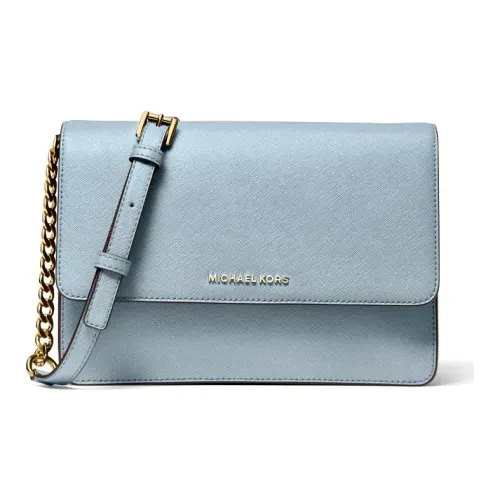 MICHAEL KORS Daniela Кожа Конверт Сумка через плечо Женская Светло-синяя