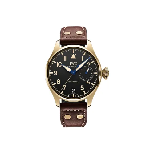 IWC Автоматический Механический Часы Мужской Pilot Collection 46,2 мм Черные