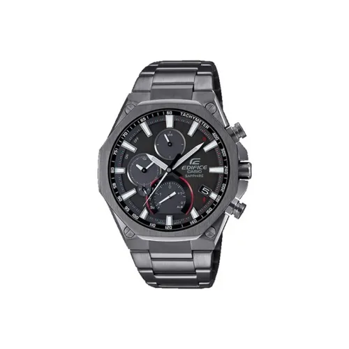 CASIO EDIFICE Collection Кварцевый механизм нержавеющая сталь ремешок мужские часы серый циферблат