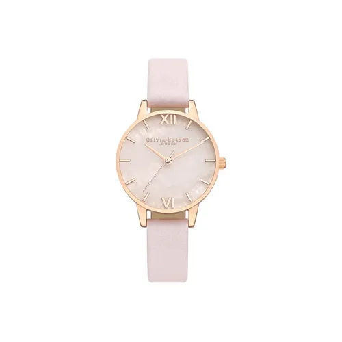 OLIVIA·BURTON Women's Watch Кварцевый механизм Ремешок из нержавеющей стали Золотой циферблат