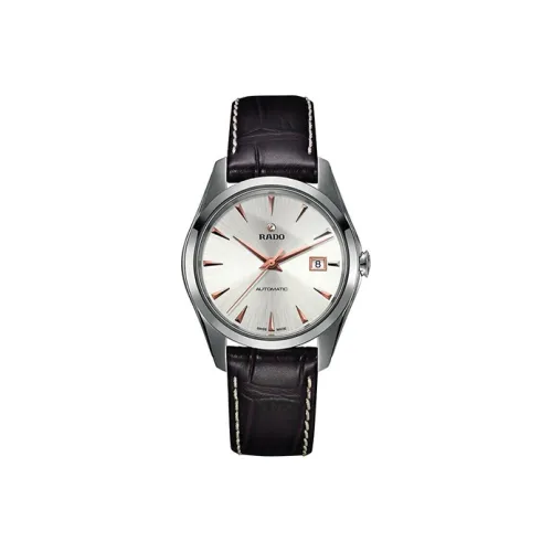 RADO Glam Slam Collection Автоматический Механический Механизм Мужские Часы Часы 38,7 мм Белый Циферблат