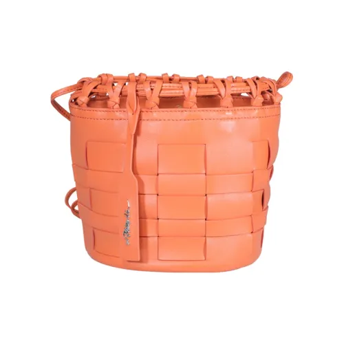 3,1 Phillip Lim Lambskin Clutch Unisex Orange