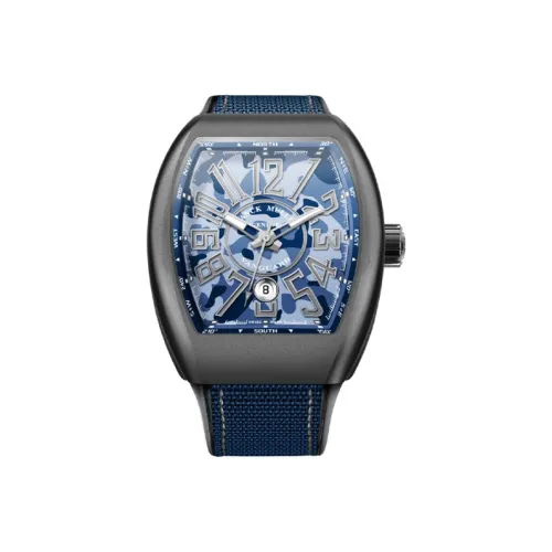 Franck Muller Автоматический Механический Мужские Часы YACHTING VANGUARD 44мм*53,7мм Синий