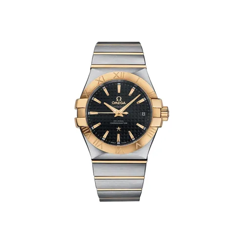 OMEGA Механический механизм Мужской Constellation Series Constellation Watch Часы 35 мм Черные