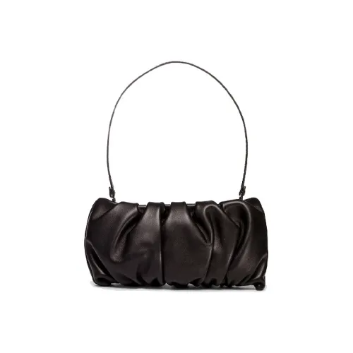 Staud Мягкая кожа Сумка через плечо Маленькая Женская Черная