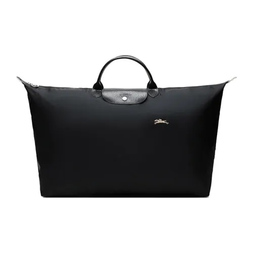 LONGCHAMP Le Pliage Ткань Путешественная Сумка Сумка Экстра-Большая Унисекс Черная