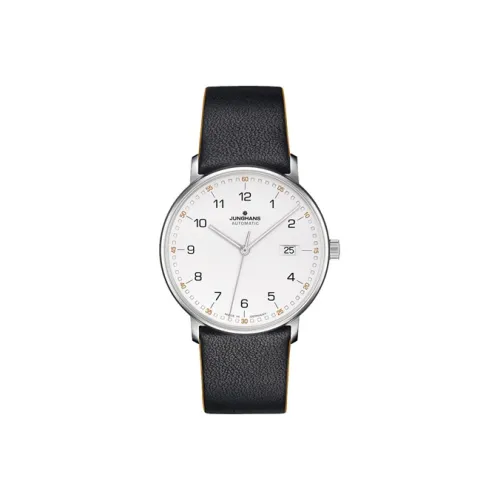 JUNGHANS Автоматический Механический Часы Мужские серии FORM 39,3мм*9,5мм Белый