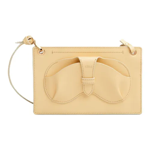 Chloe Чехол для телефона из коровьей кожи сумка на плечо стандартная женская мягкий желтый