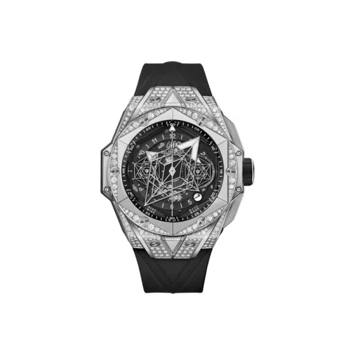HUBLOT Автоматический Механический Мужской Часы Big Bang 45 мм Черные