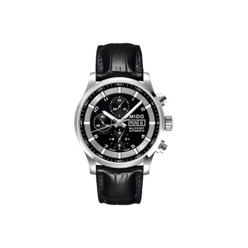 MIDO Автоматический Механический Мужской Helm Часы 44мм*23мм*14,5мм Черный