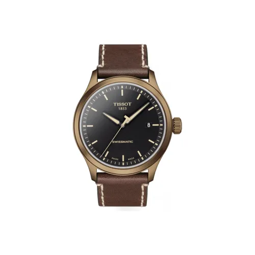 TISSOT Автоматический Механический Механизм Мужские Часы XL Series 43 мм Черные