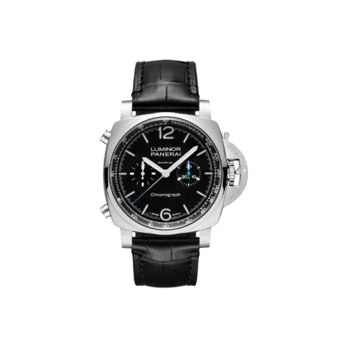PANERAI Автоматический Механический Механизм Мужские Часы LUMINOR LUMINO Collection Черные