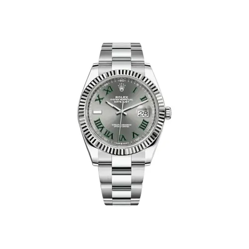 ROLEX Автоматический Механический Механизм Мужские Часы Log Series 41 мм Серые