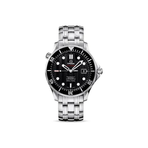 OMEGA Автоматический Механический Часы Мужские Seahorse Series 300m Diving Watch 41 мм Черные