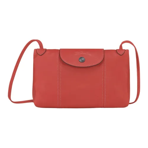 LONGCHAMP Le Pliage Cuir Metis Sheepskin Сумка через плечо Женская Orange