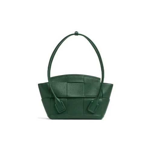 Bottega Veneta Arco Коровья кожа Сумка для покупок Стандартная Женская Яшма