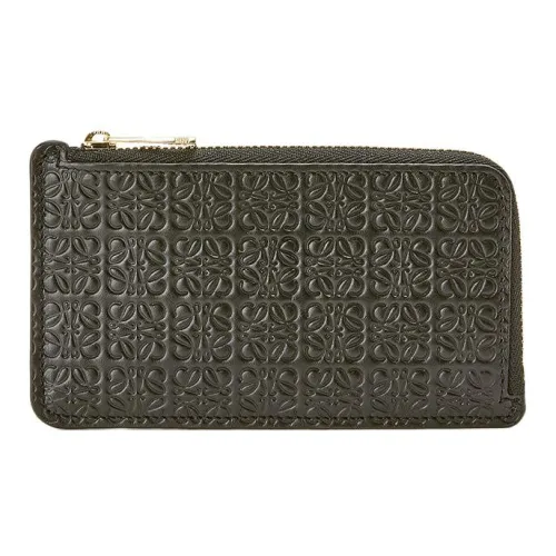 LOEWE Телячья кожа Держатель для карт Держатель для карт Женский Черный