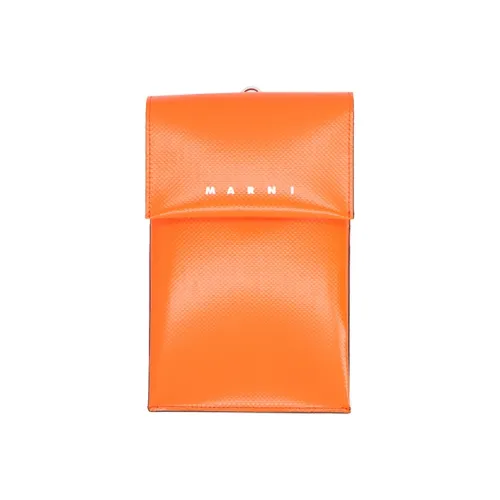 MARNI Чехол для телефона из ПВХ Унисекс Оранжевый