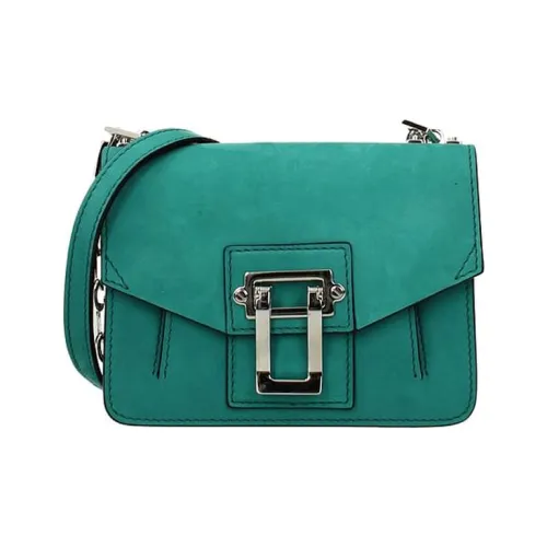 PROENZA SCHOULER Сумка через плечо из кожи мини женская зеленая